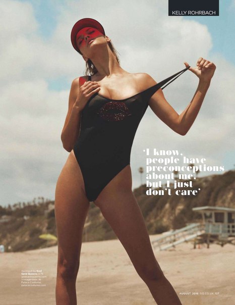 Новые фотографии Келли Рорбах (Kelly Rohrbach) в журнале GQ Англия