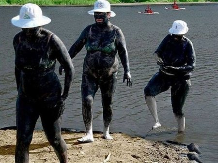 Странные и забавные пляжные фотографии.