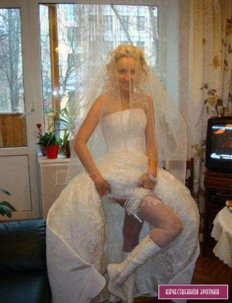 Домашние фото голых невест