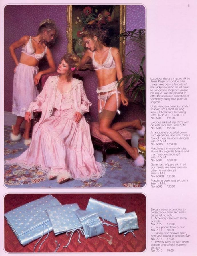 Как выглядел каталог знаменитого белья Victoria’s Secret в 1979 году