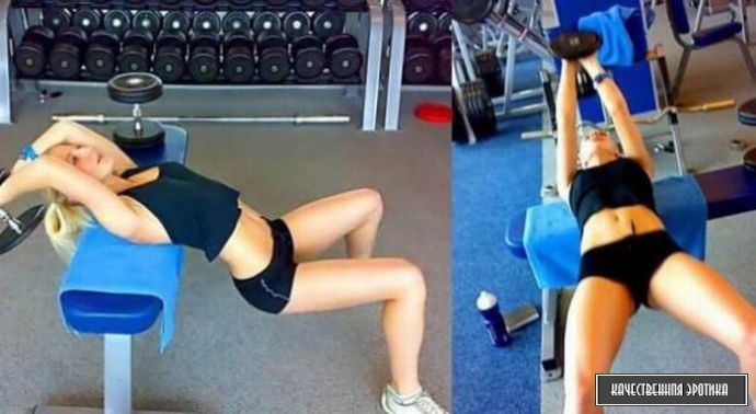 Фото девушек из спорт зала
