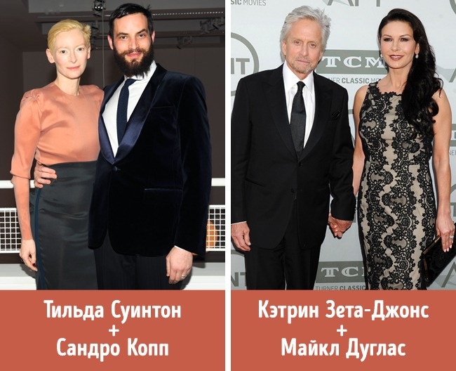 12 звездных пар, которым плевать на стереотипы
