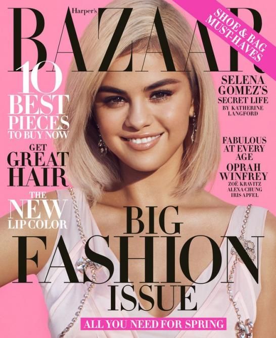 Селена Гомес в журнале Harper's Bazaar