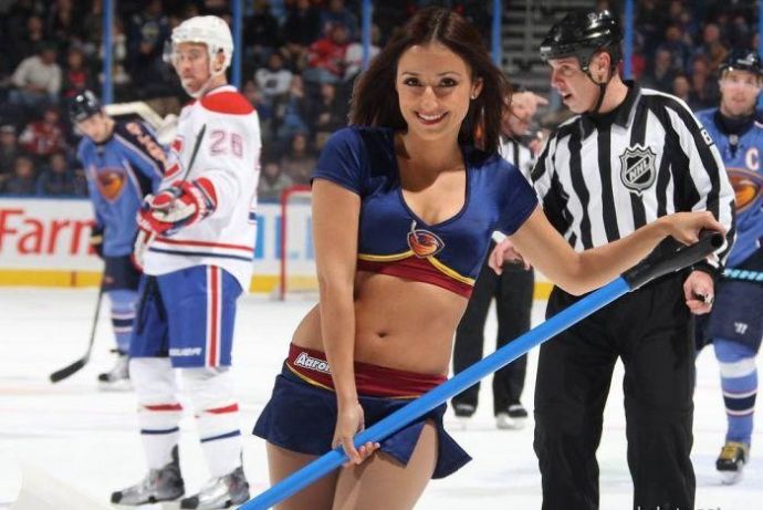 Девушки NHL