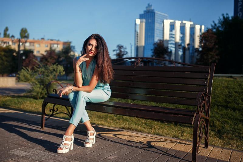 Девушки в парке