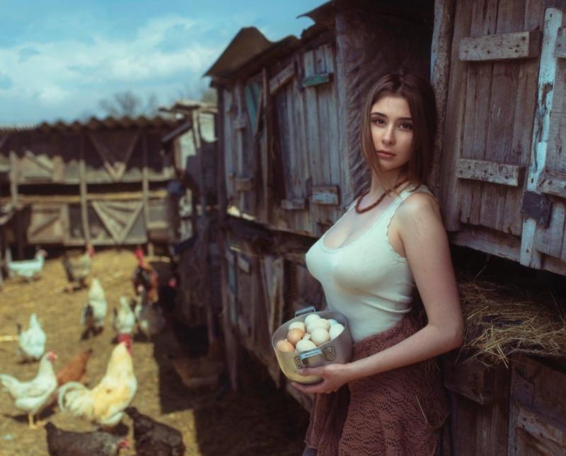 Красивые Деревенские женщины
